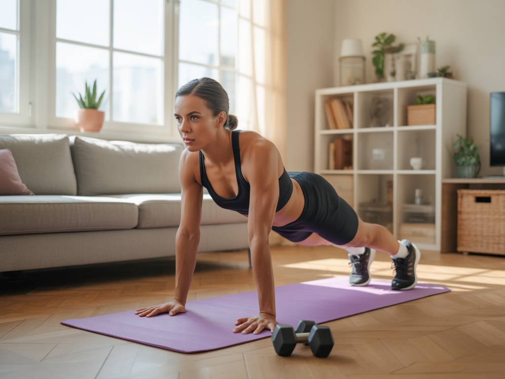 Micro-workouts für zuhause ohne geräte